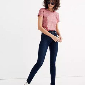 Madewell 9" Mid-Rise Skinny Jeans Dark Size 25